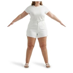 NWT Lee® Women's Plus Heritage High Rise Short - 24W